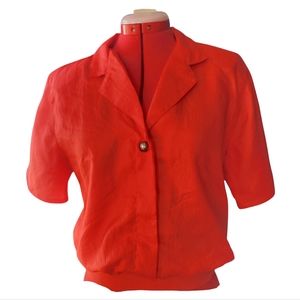 Women's Red Blouse